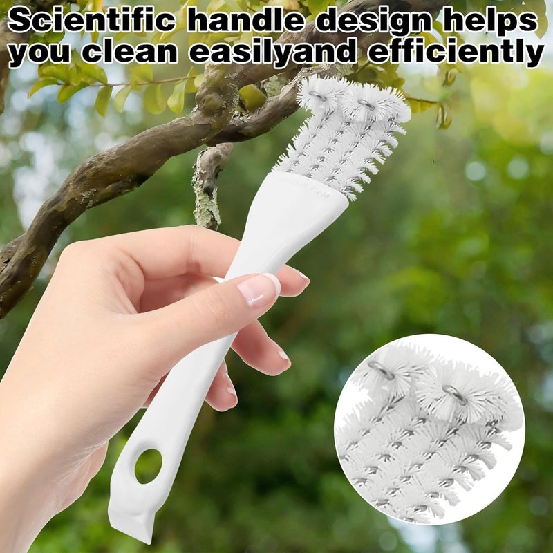 CYUXING 4pcs Birdcage Long-Handled Shovel Cleaner, Bird Cage Tool Accessories Supplies, for Better Cleaning of Bird Droppings from Pet Cages Parrot Cages Bird Perches - Image 4